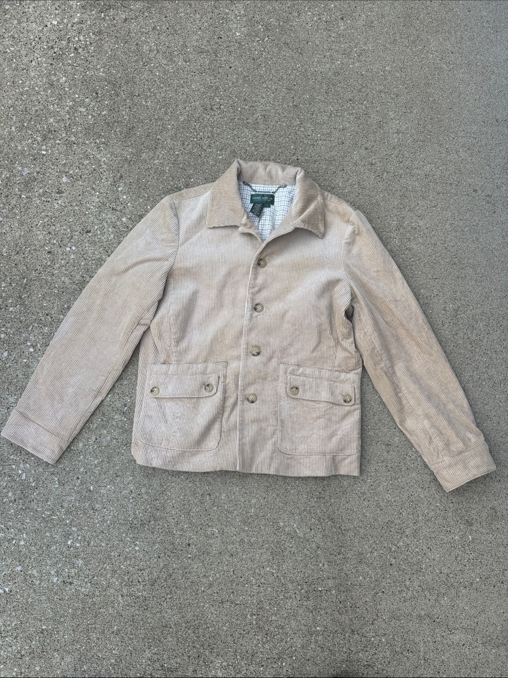 Vintage Y2K Lauren Jeans Co Ralph Lauren corduroy Jacket Size L
